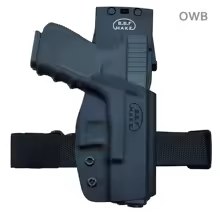 BFF Make OWB Tactical holster - black