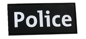 Rubber Patch - 'Police'