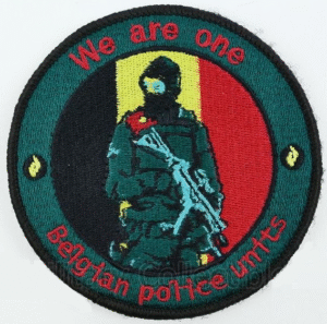 We are One - Belgian Police Units patch